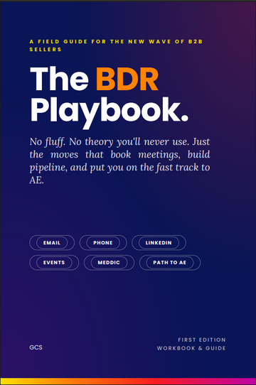 The GCS BDR Sales Manual